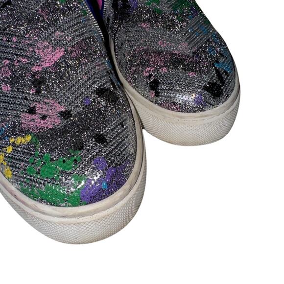 Christian Louboutin Masteral Tissimas Sequin Sneakers 40.5 Box Included - Picture 11 of 16